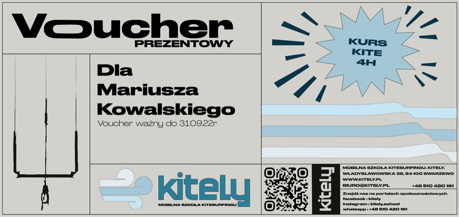 Projekt cyfrowego vouchera prezentowego